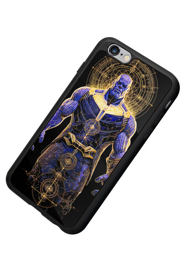 iPhone 6s Plus Uyumlu Thanos Tasarımlı Glossy Premium Kılıf
