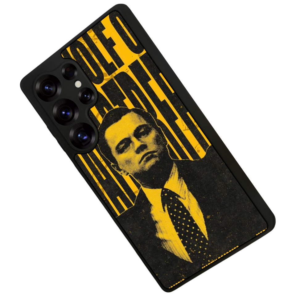 Samsung Galaxy S25 Ultra Uyumlu TheWolf Tasarımlı Glossy Premium Kılıf