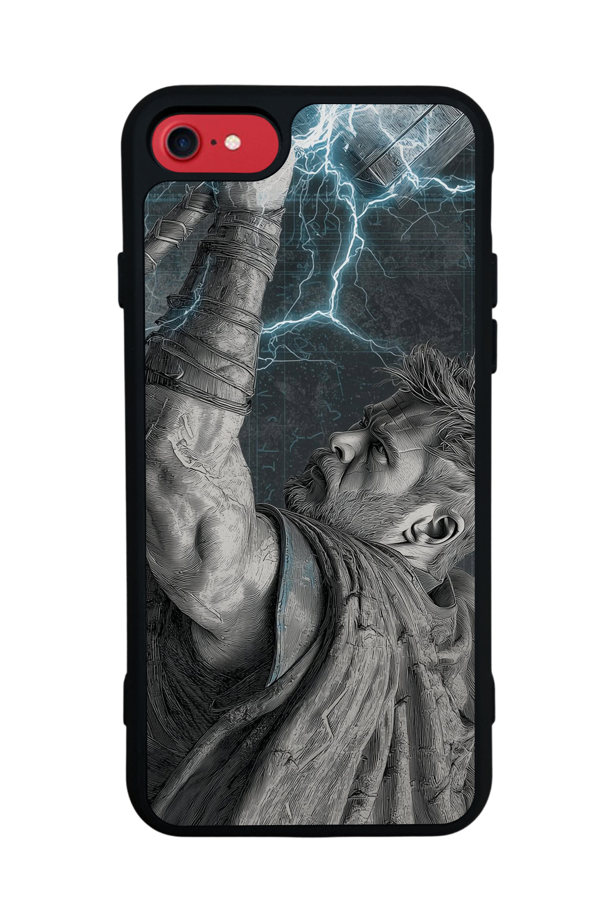 iPhone 8 Uyumlu Thor Tasarımlı Glossy Premium Kılıf