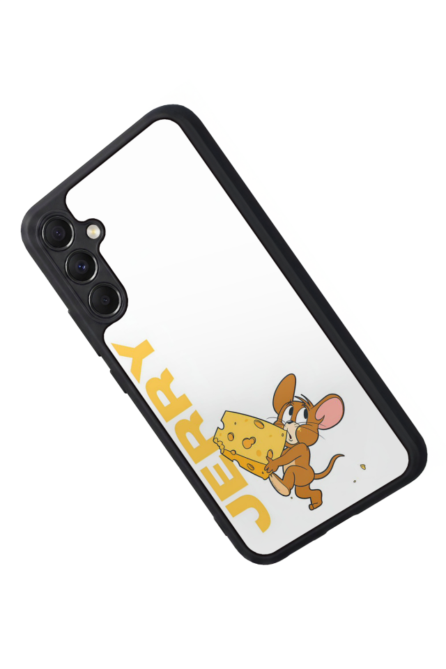 Samsung Galaxy A34 Uyumlu Tom And Jerry Tasarımlı Glossy Premium Kılıf