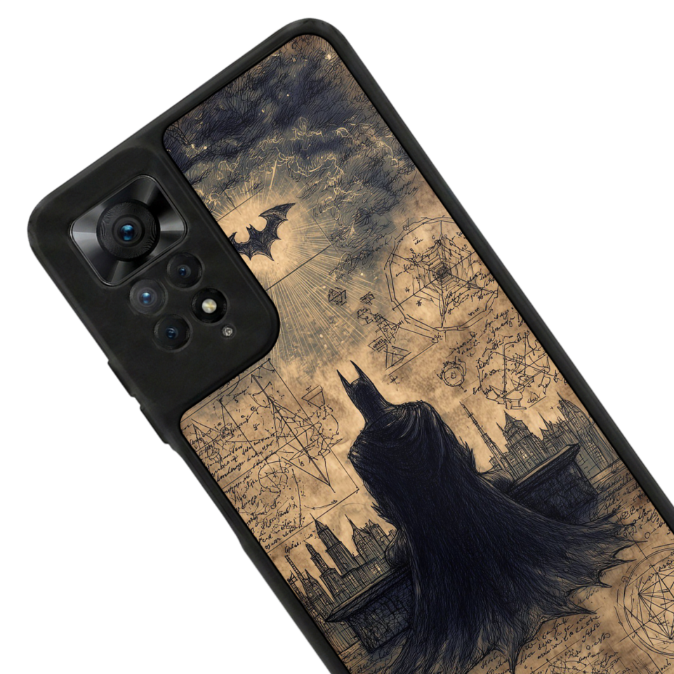 Xiaomi Redmi Note 11 Pro Uyumlu Batman Tasarımlı Glossy Premium Kılıf