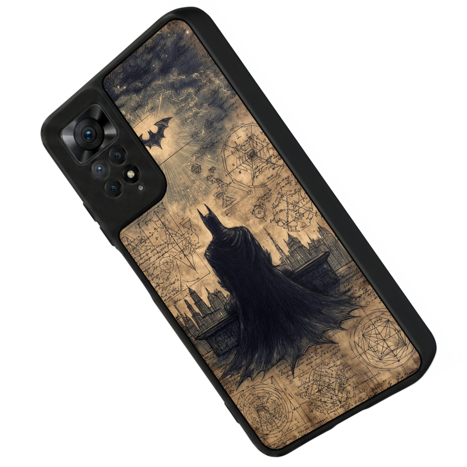 Xiaomi Redmi Note 11 Pro Uyumlu Batman Tasarımlı Glossy Premium Kılıf