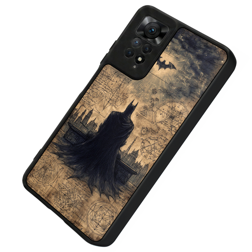 Xiaomi Redmi Note 11 Pro Uyumlu Batman Tasarımlı Glossy Premium Kılıf