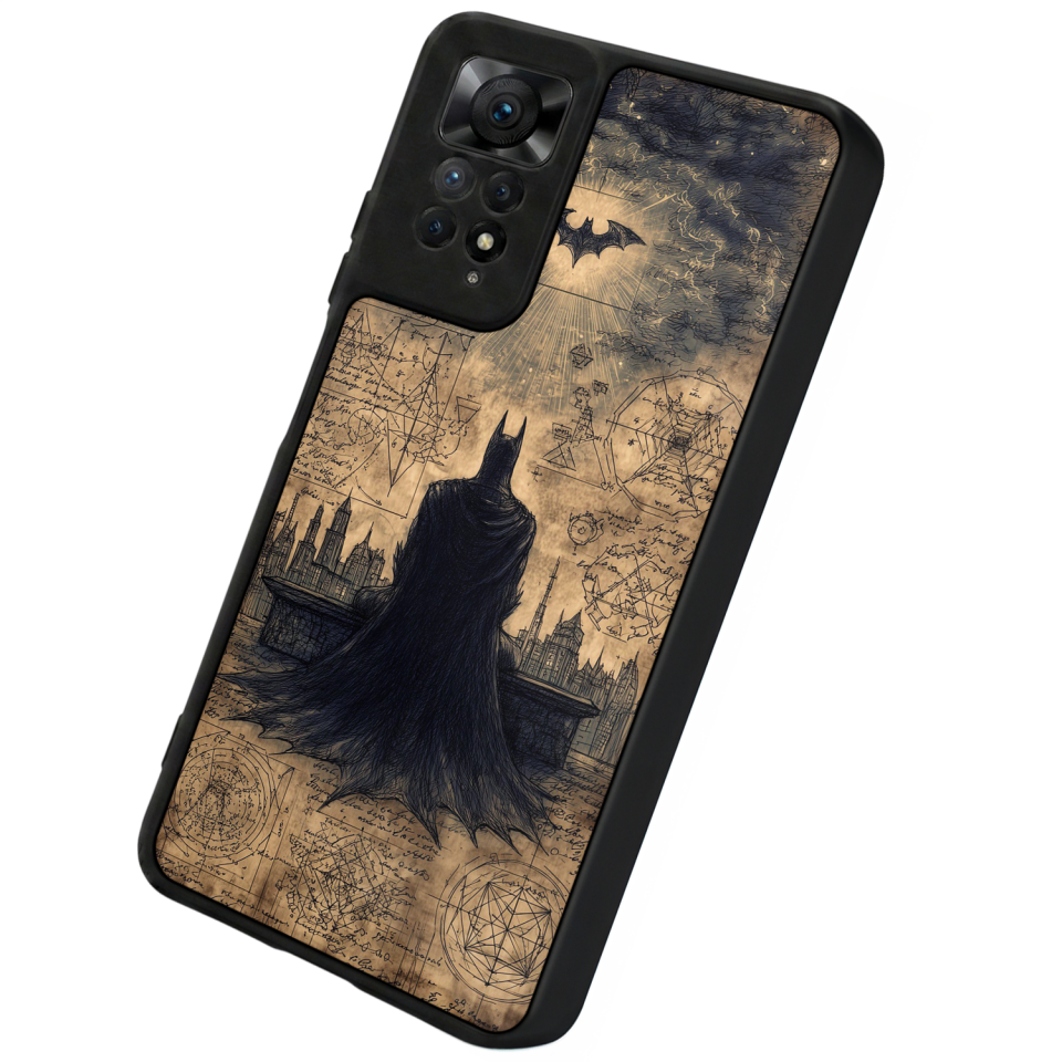 Xiaomi Redmi Note 11 Pro Uyumlu Batman Tasarımlı Glossy Premium Kılıf