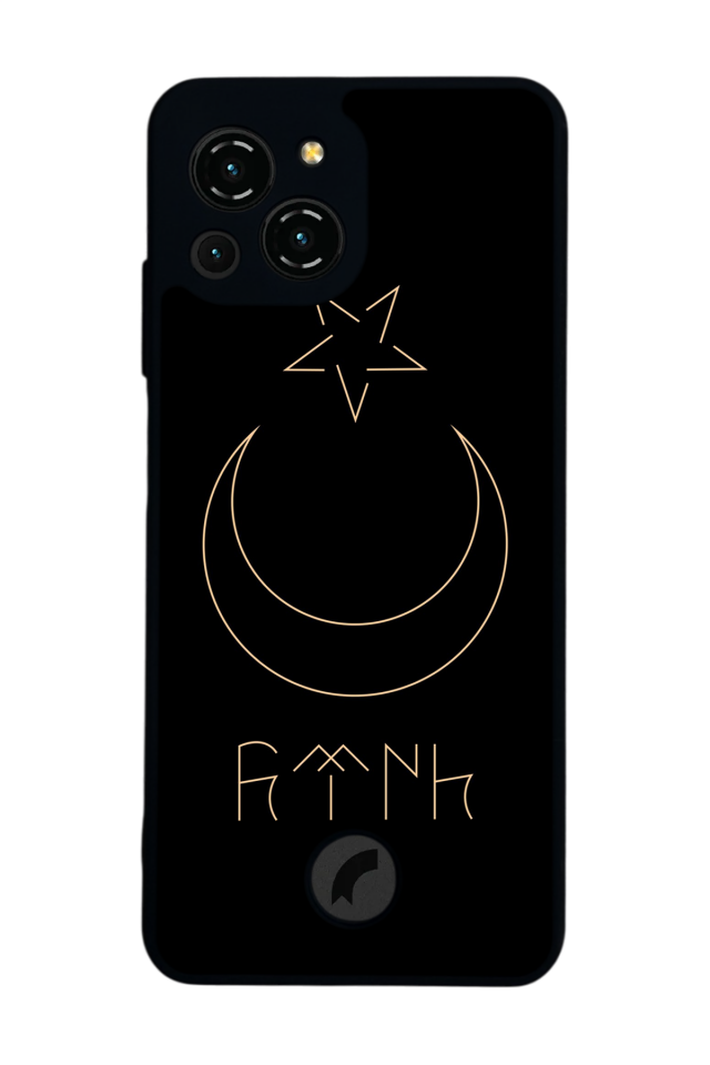 Reeder S23 Pro Max Uyumlu Bozkurt Tasarımlı Glossy Premium Kılıf