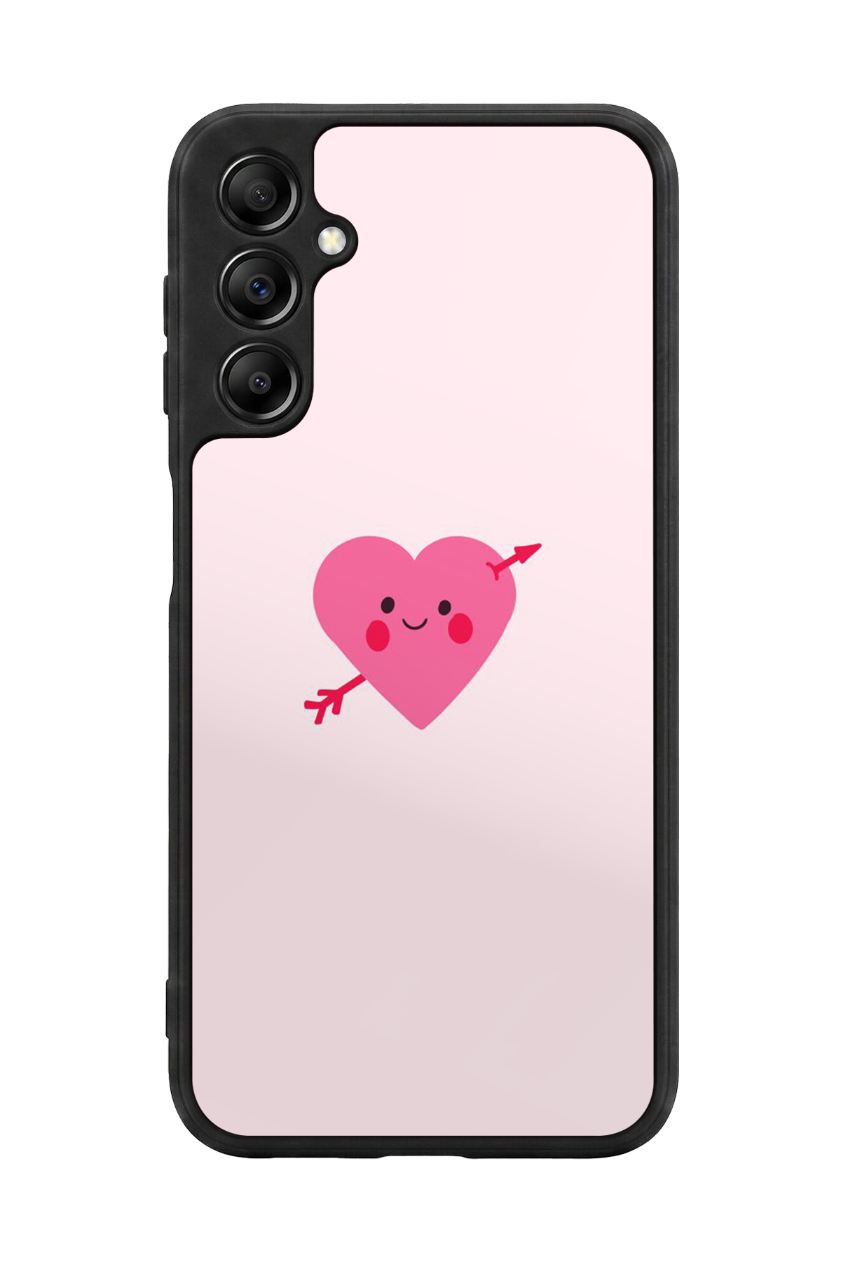 Samsung Galaxy A14 Uyumlu Kalp Love Tasarımlı Glossy Premium Kılıf