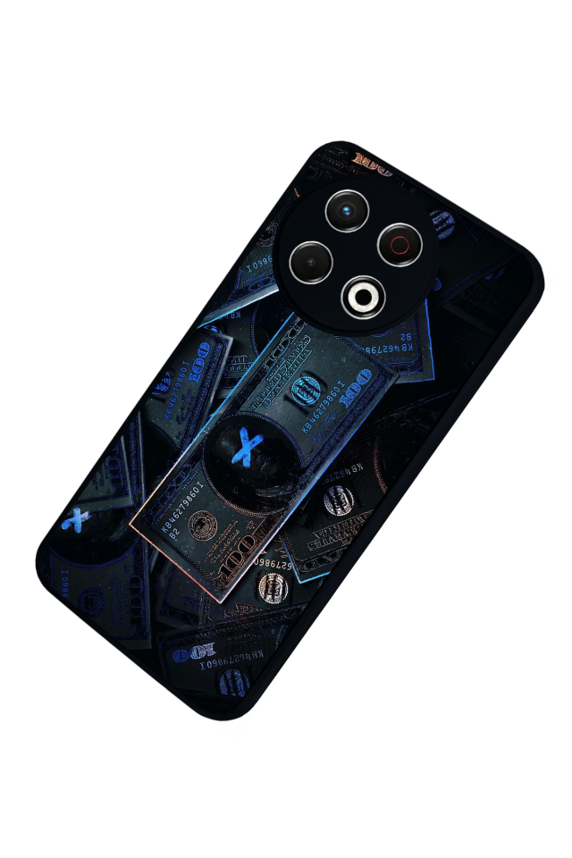 Tecno Spark 30 Pro Uyumlu Para Tasarımlı Glossy Premium Kılıf