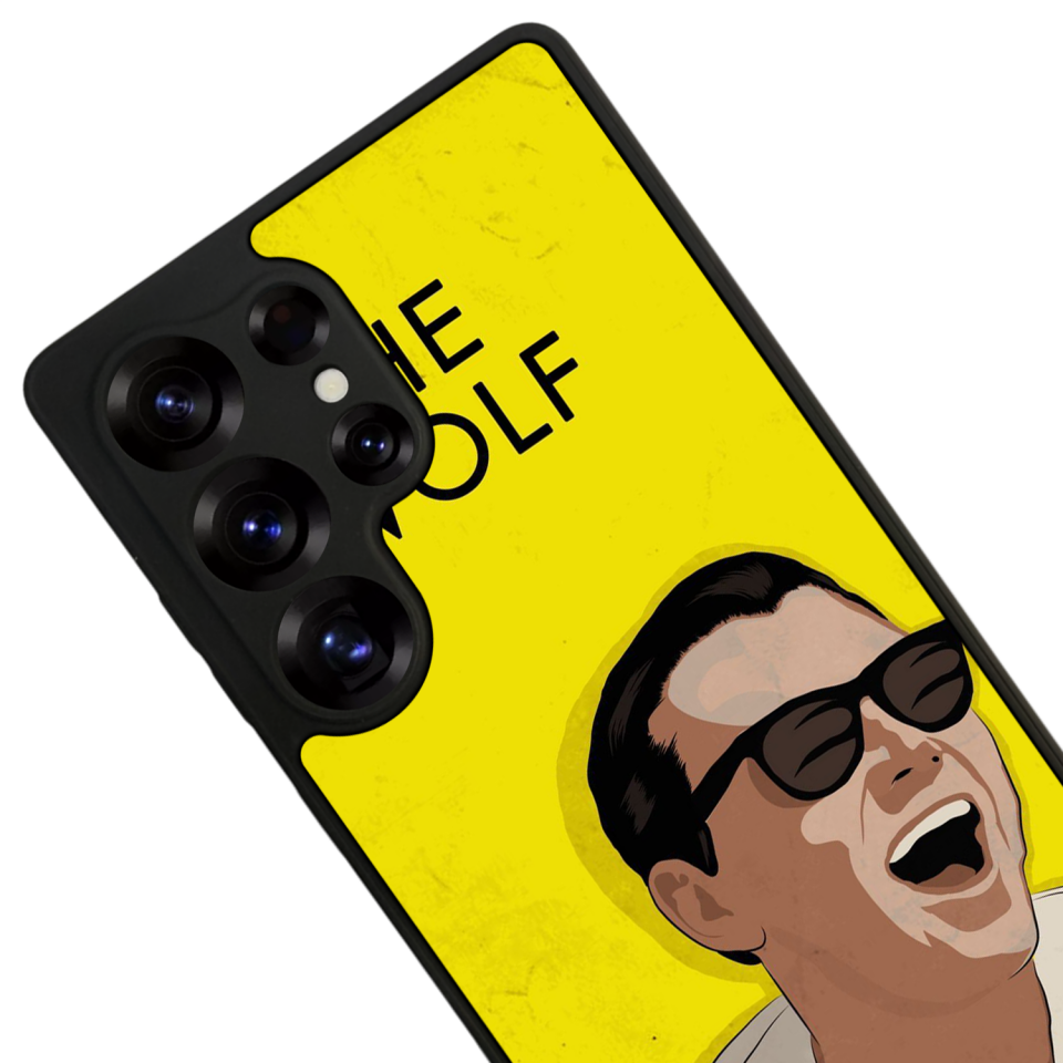 Samsung Galaxy S25 Ultra Uyumlu TheWolf Tasarımlı Glossy Premium Kılıf