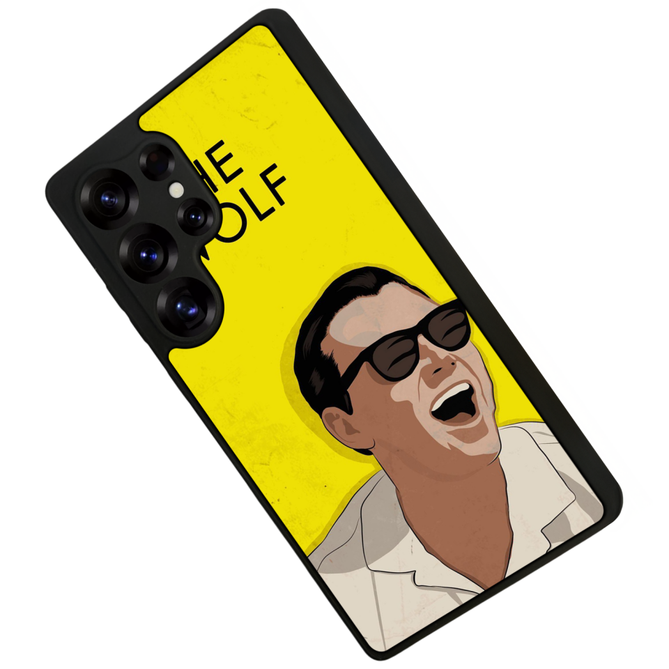Samsung Galaxy S25 Ultra Uyumlu TheWolf Tasarımlı Glossy Premium Kılıf