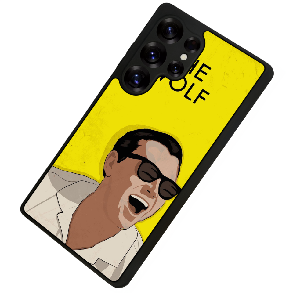 Samsung Galaxy S25 Ultra Uyumlu TheWolf Tasarımlı Glossy Premium Kılıf