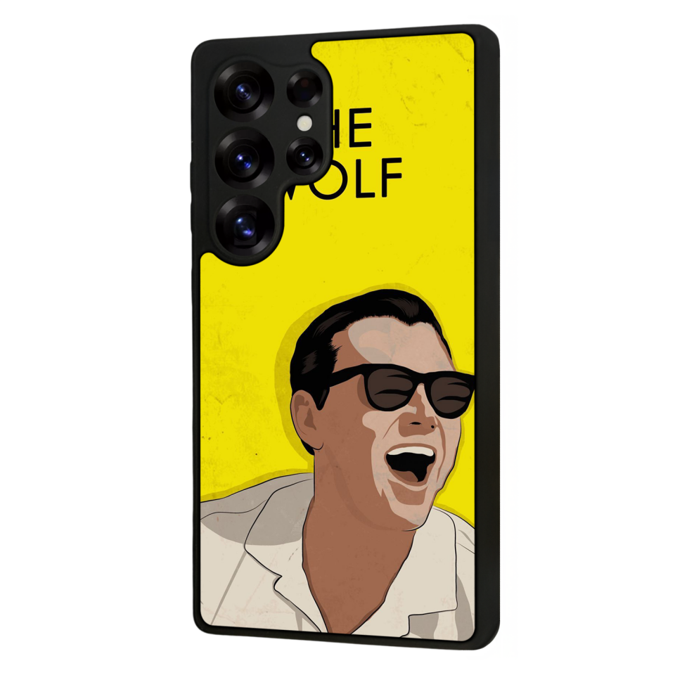 Samsung Galaxy S25 Ultra Uyumlu TheWolf Tasarımlı Glossy Premium Kılıf