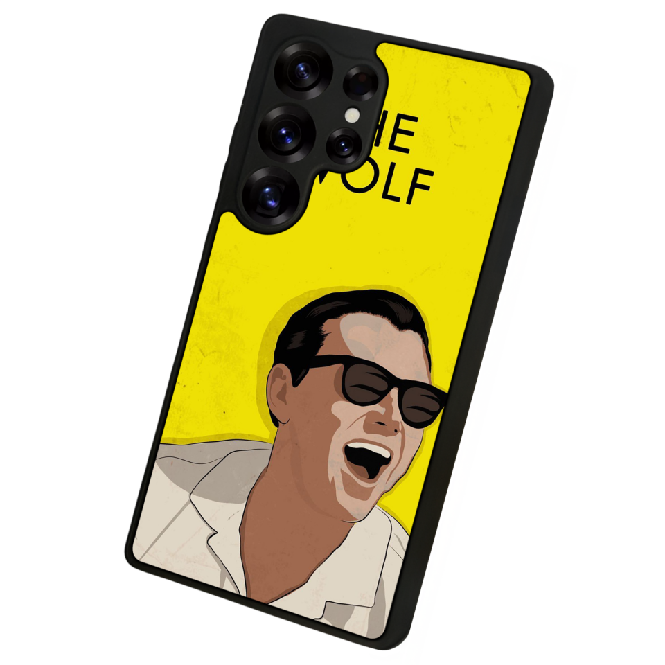 Samsung Galaxy S25 Ultra Uyumlu TheWolf Tasarımlı Glossy Premium Kılıf