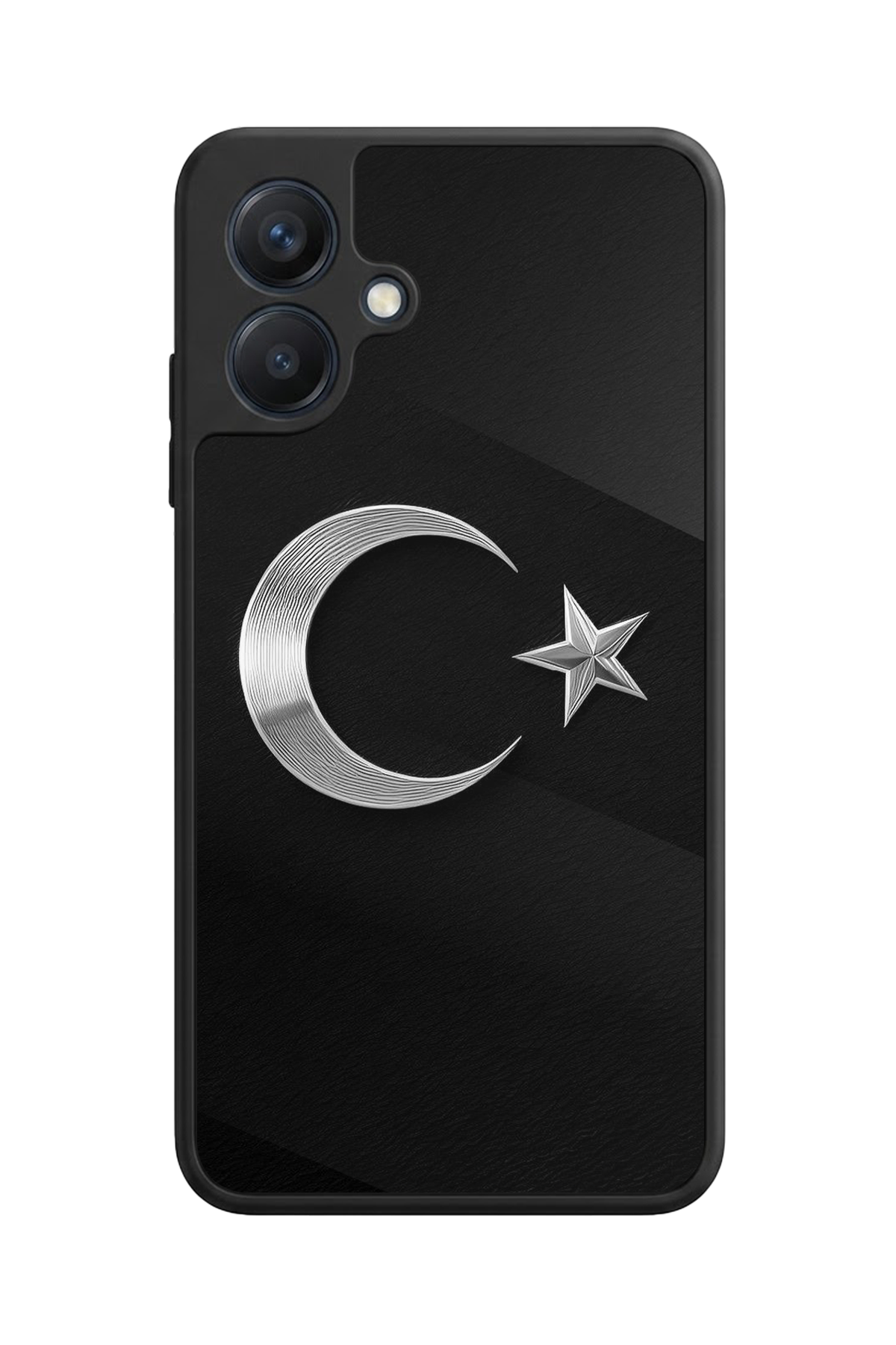 Samsung Galaxy A07 Uyumlu Türk Bayragi Tasarımlı Glossy Premium Kılıf