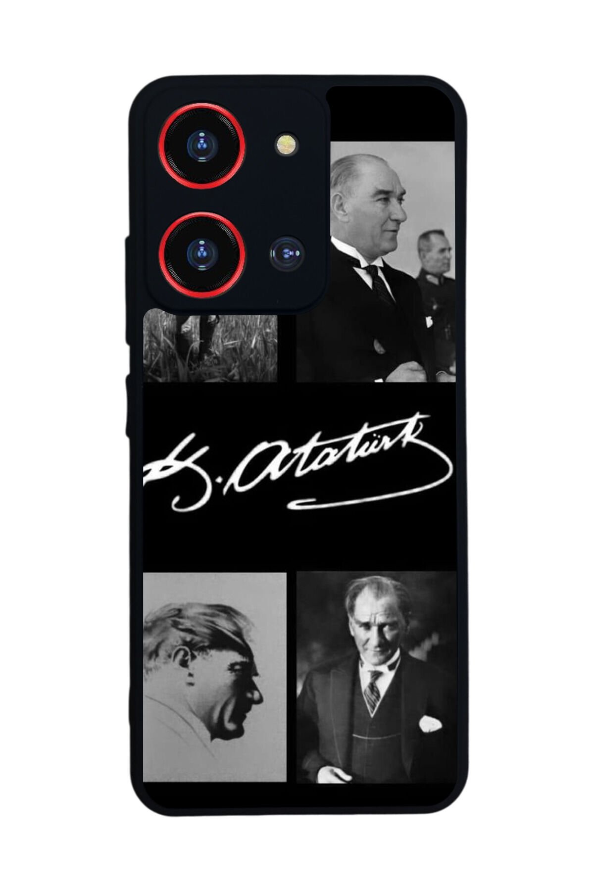 Reeder S19 Max Pro S 108MP Uyumlu Mustafa Kemal Ataturk Tasarımlı Glossy Premium Kılıf
