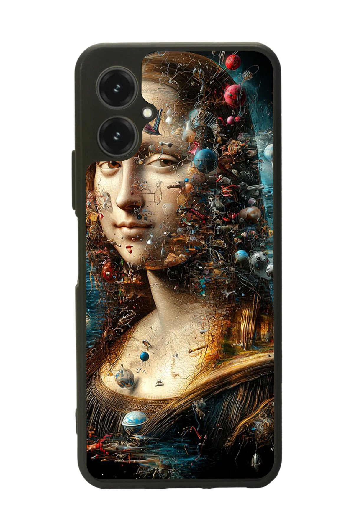 Omix X5 Uyumlu Monalisa Tasarımlı Glossy Premium Kılıf