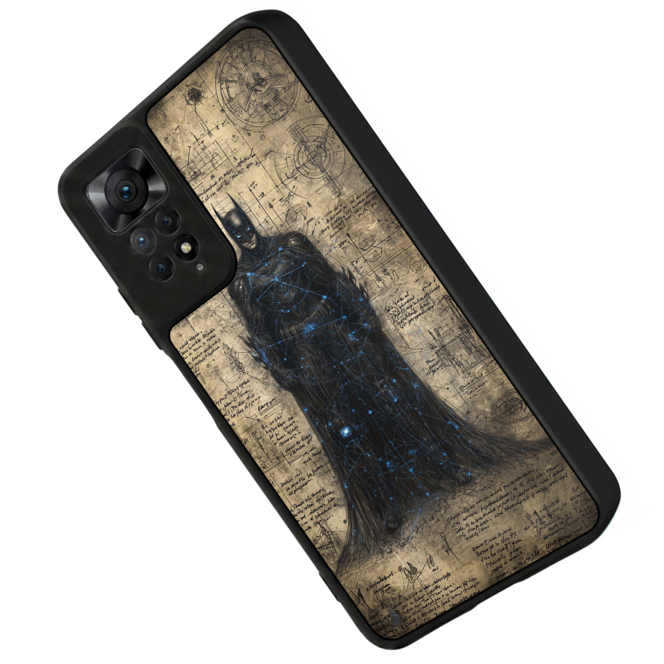 Xiaomi Redmi Note 11 Pro Uyumlu Batman Tasarımlı Glossy Premium Kılıf