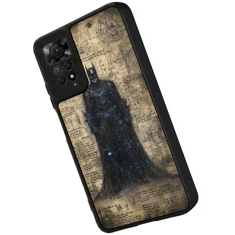 Xiaomi Redmi Note 11 Pro Uyumlu Batman Tasarımlı Glossy Premium Kılıf