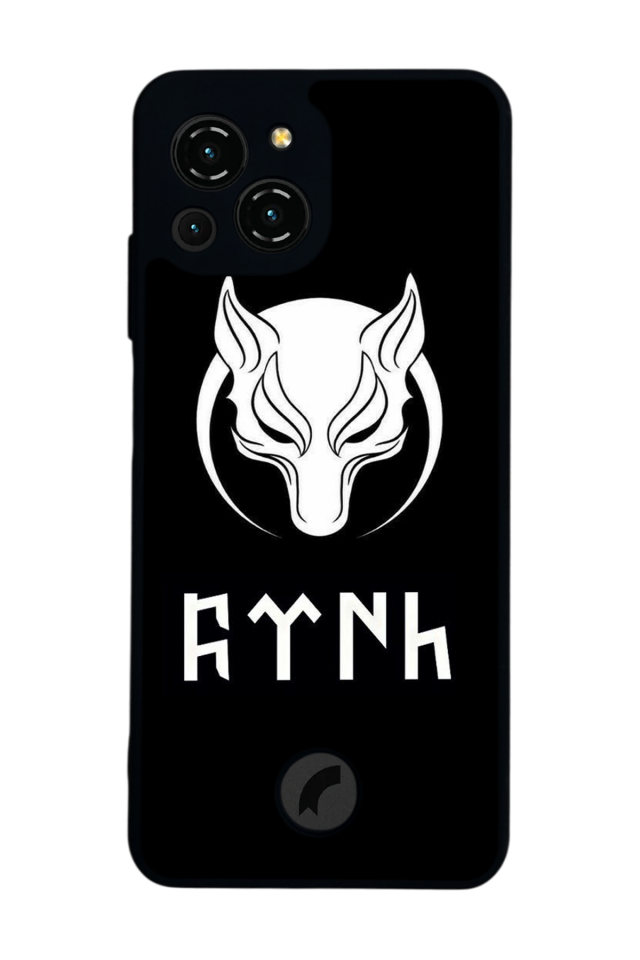 Reeder S23 Pro Max Uyumlu Bozkurt Tasarımlı Glossy Premium Kılıf