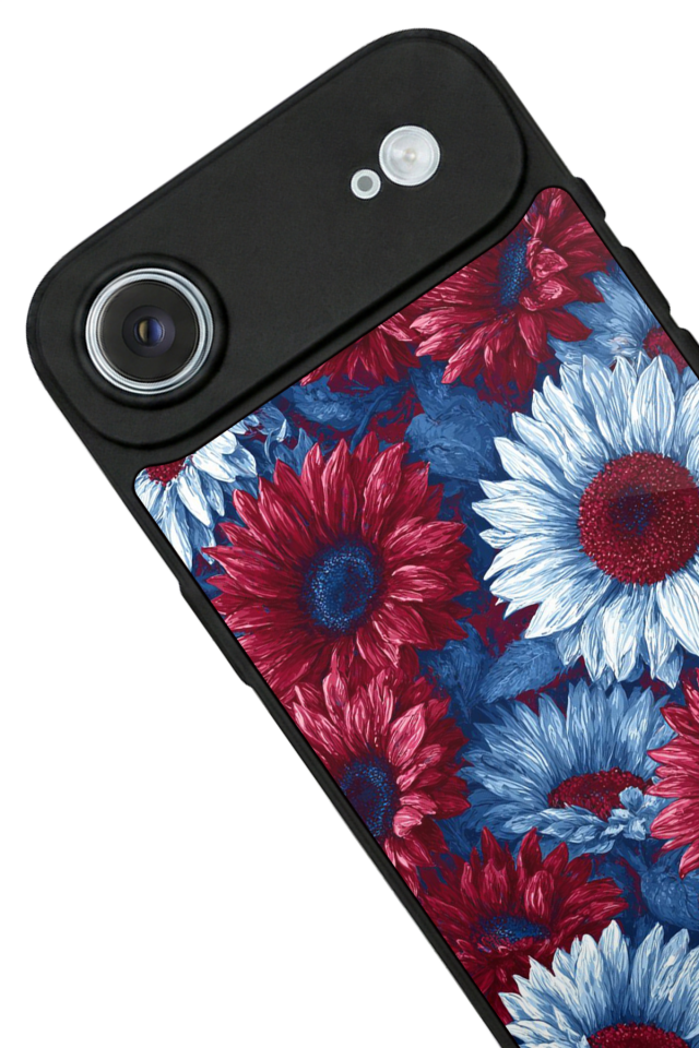 iPhone 17 Air Uyumlu Cicek Tasarımlı Glossy Premium Kılıf