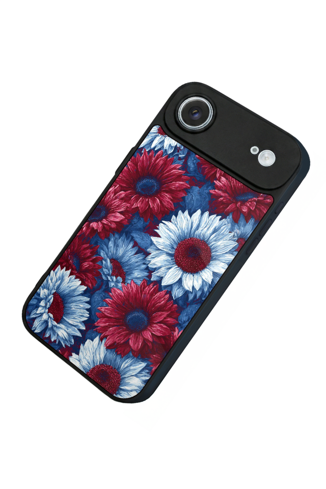 iPhone 17 Air Uyumlu Cicek Tasarımlı Glossy Premium Kılıf