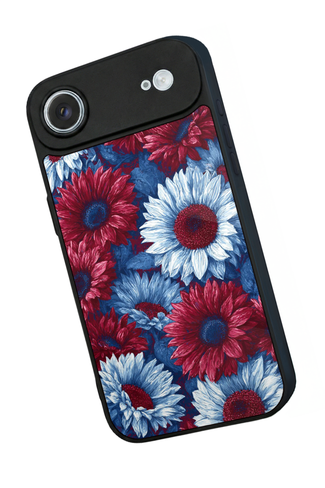 iPhone 17 Air Uyumlu Cicek Tasarımlı Glossy Premium Kılıf