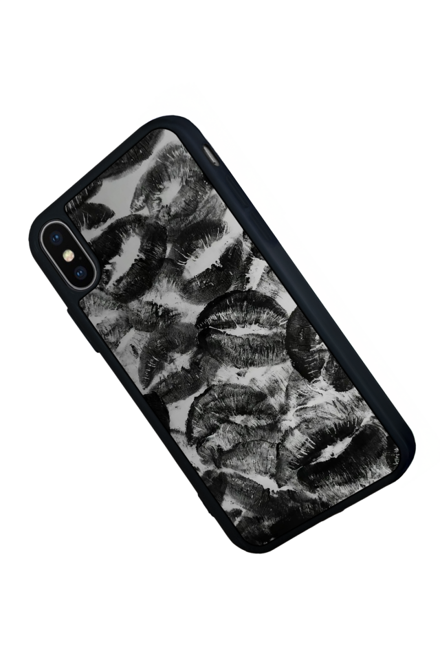 iPhone XS Max Uyumlu Dudak Tasarımlı Glossy Premium Kılıf