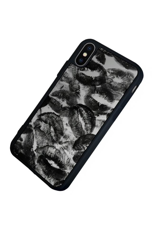 iPhone XS Max Uyumlu Dudak Tasarımlı Glossy Premium Kılıf