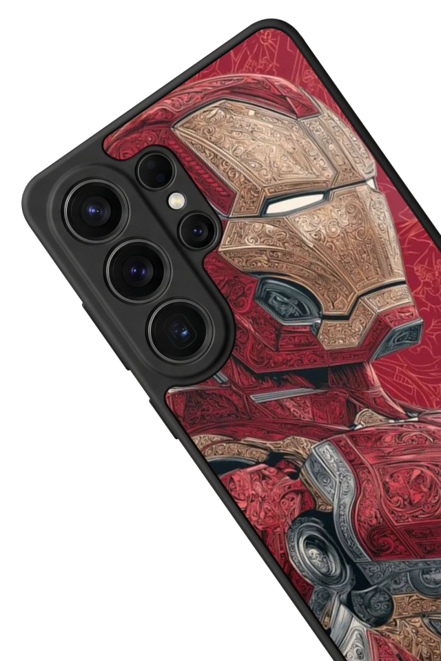 Samsung Galaxy S26 Ultra Uyumlu Iron Man ( Demir Adam ) Tasarımlı Glossy Premium Kılıf