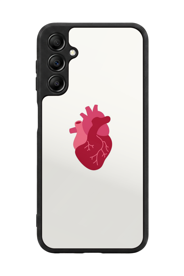 Samsung Galaxy A14 Uyumlu Kalp Love Tasarımlı Glossy Premium Kılıf
