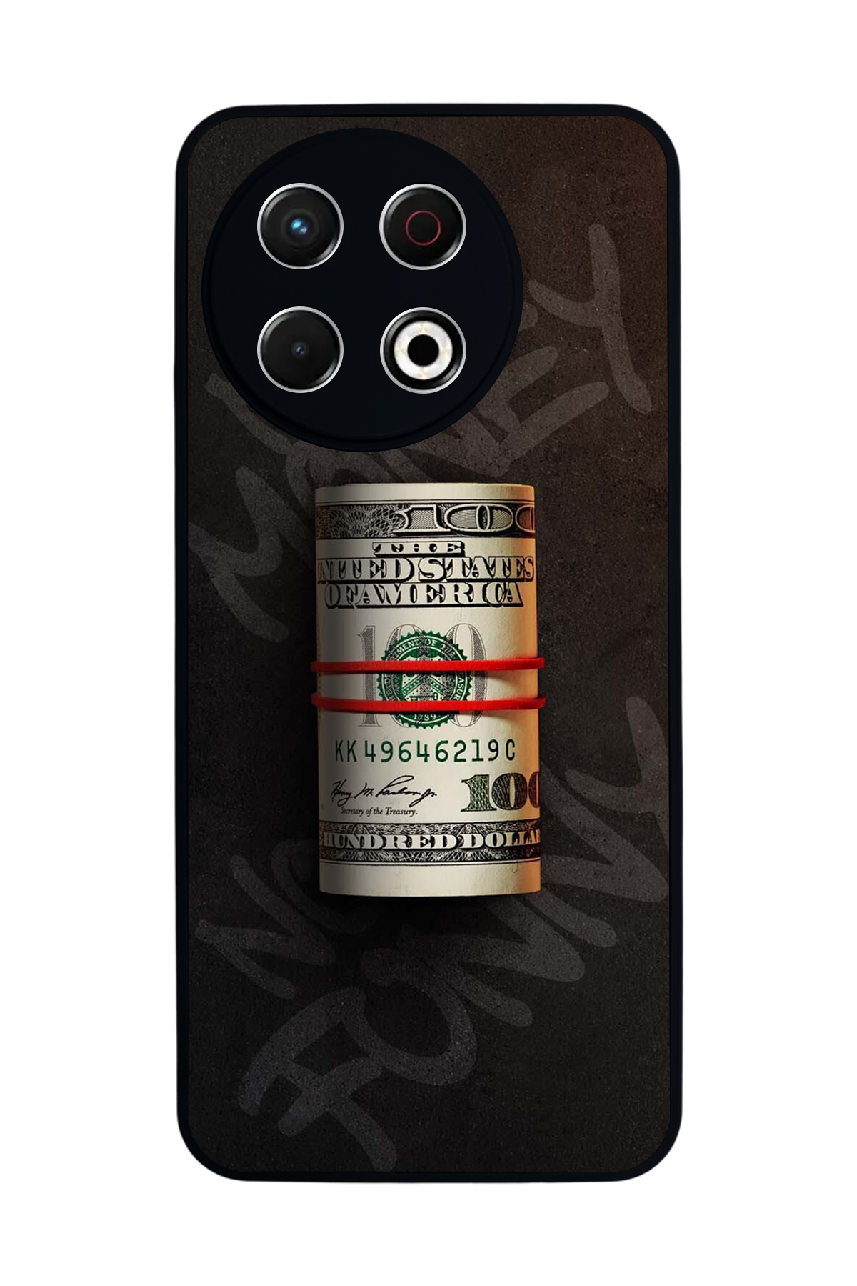 Tecno Spark 30 Pro Uyumlu Para Tasarımlı Glossy Premium Kılıf