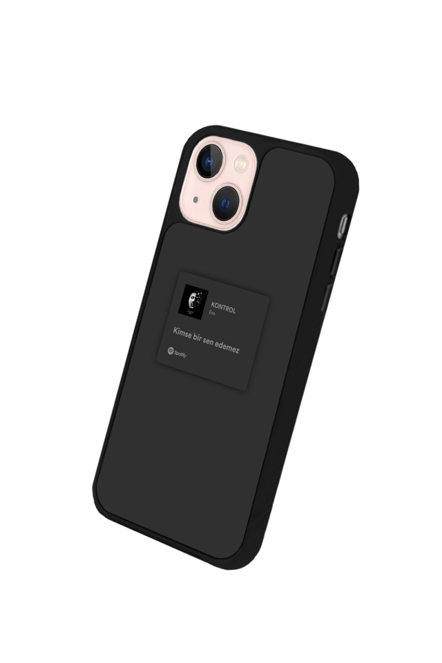 iPhone 13 Mini Uyumlu Sarki Sozleri Tasarımlı Glossy Premium Kılıf