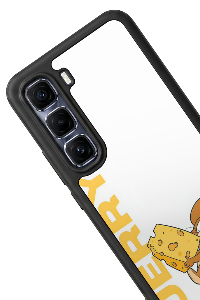 Infinix Hot 60 Pro Plus Uyumlu Tom And Jerry Tasarımlı Glossy Premium Kılıf