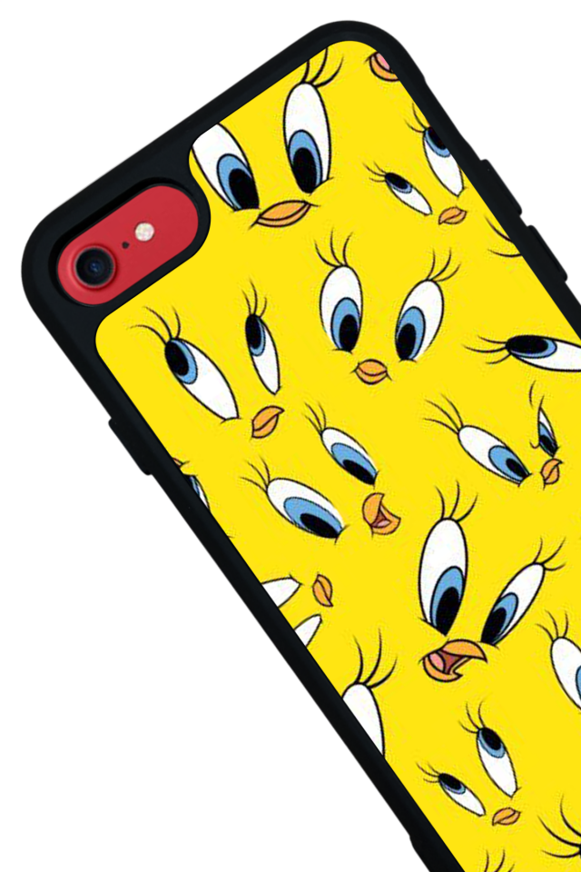 iPhone 7 Uyumlu Tweety Tasarımlı Glossy Premium Kılıf