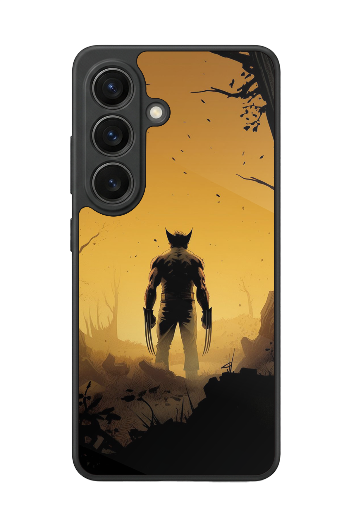 Samsung Galaxy S26 Uyumlu Wolverine Tasarımlı Glossy Premium Kılıf