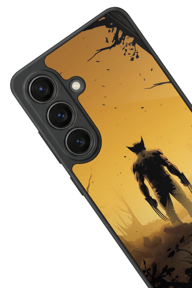 Samsung Galaxy S26 Uyumlu Wolverine Tasarımlı Glossy Premium Kılıf