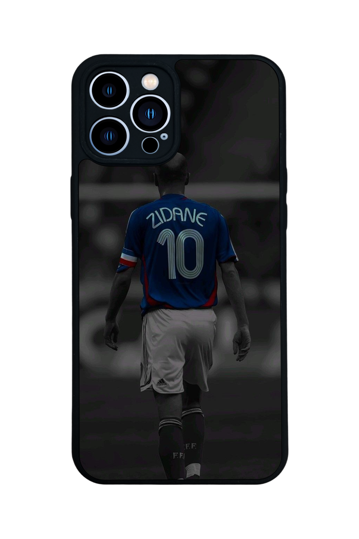 iPhone 13 Pro Max Uyumlu Zidane Tasarımlı Glossy Premium Kılıf