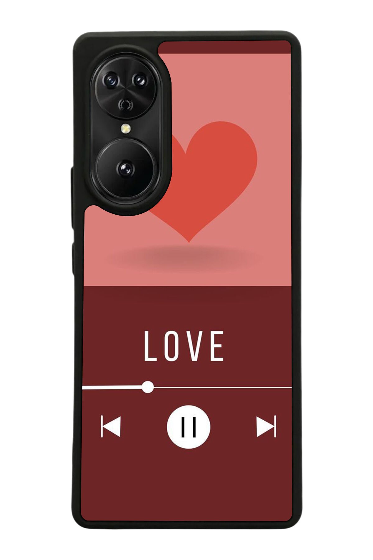 Reeder S19 Max Pro S EDGE Uyumlu Kalp Love Tasarımlı Glossy Premium Kılıf
