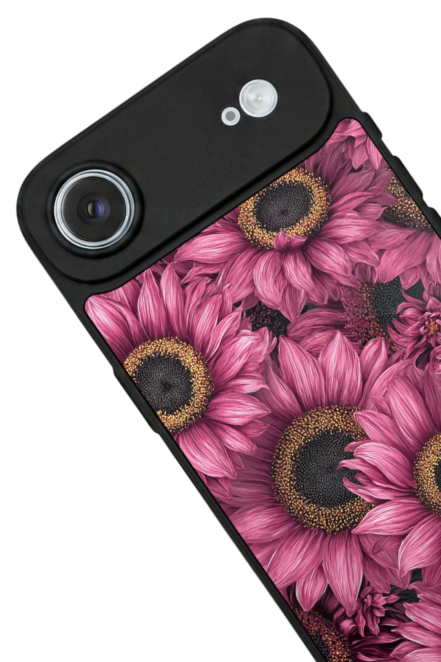 iPhone 17 Air Uyumlu Cicek Tasarımlı Glossy Premium Kılıf