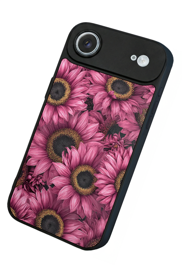 iPhone 17 Air Uyumlu Cicek Tasarımlı Glossy Premium Kılıf