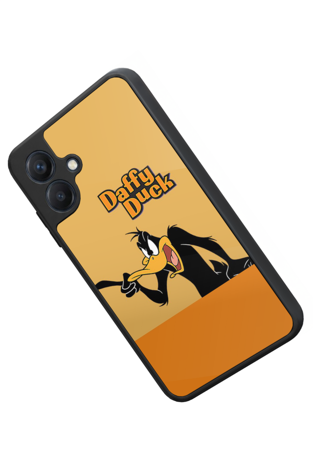 Samsung Galaxy A07 Uyumlu Daffy duck Tasarımlı Glossy Premium Kılıf