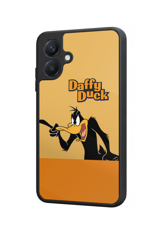 Samsung Galaxy A07 Uyumlu Daffy duck Tasarımlı Glossy Premium Kılıf