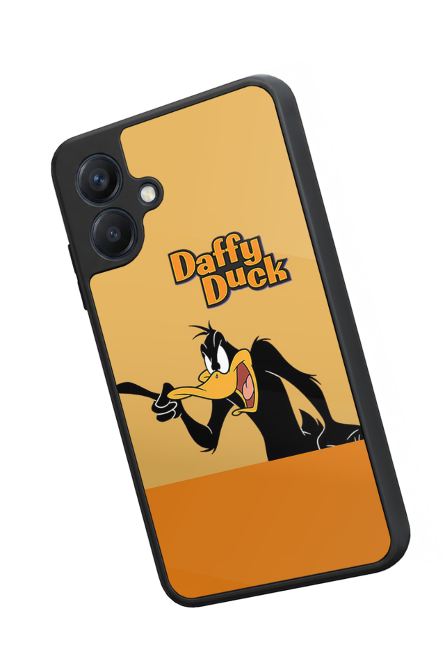 Samsung Galaxy A07 Uyumlu Daffy duck Tasarımlı Glossy Premium Kılıf