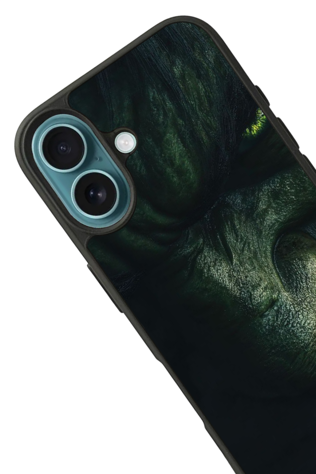 iPhone 16 Plus Uyumlu Hulk Tasarımlı Glossy Premium Kılıf