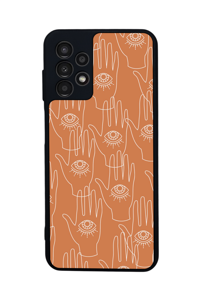 Samsung Galaxy A23 Uyumlu Line Art Tasarımlı Glossy Premium Kılıf