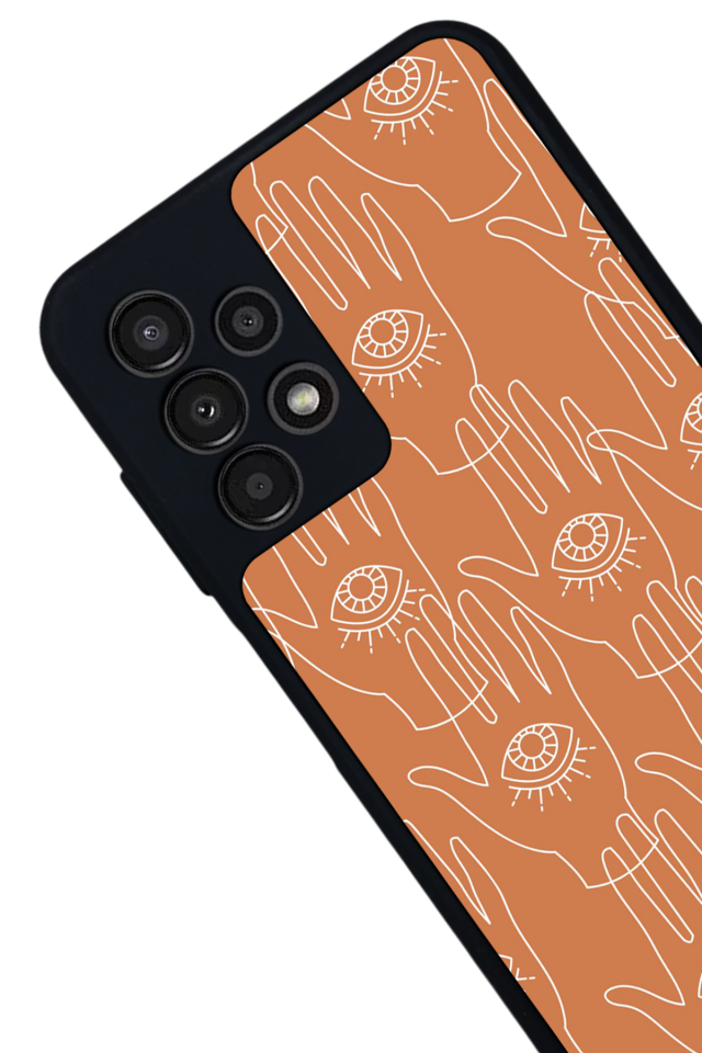 Samsung Galaxy A23 Uyumlu Line Art Tasarımlı Glossy Premium Kılıf