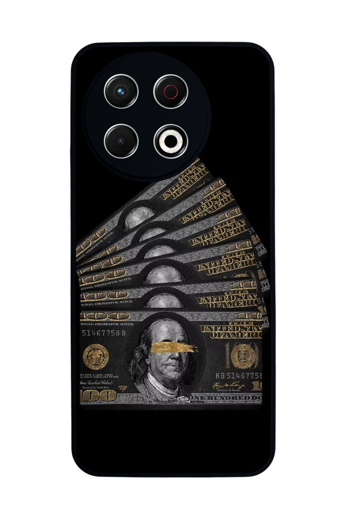 Tecno Spark 30 Pro Uyumlu Para Tasarımlı Glossy Premium Kılıf