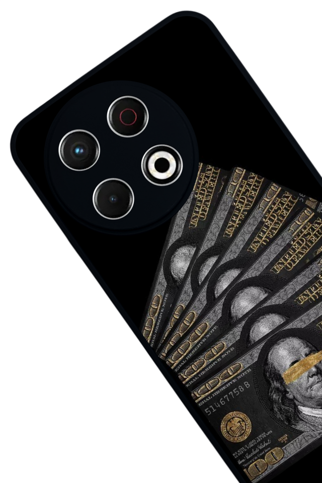 Tecno Spark 30 Pro Uyumlu Para Tasarımlı Glossy Premium Kılıf