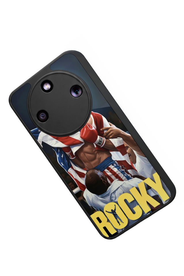 Honor Magic 8 Lite Uyumlu Rocky Tasarımlı Glossy Premium Kılıf