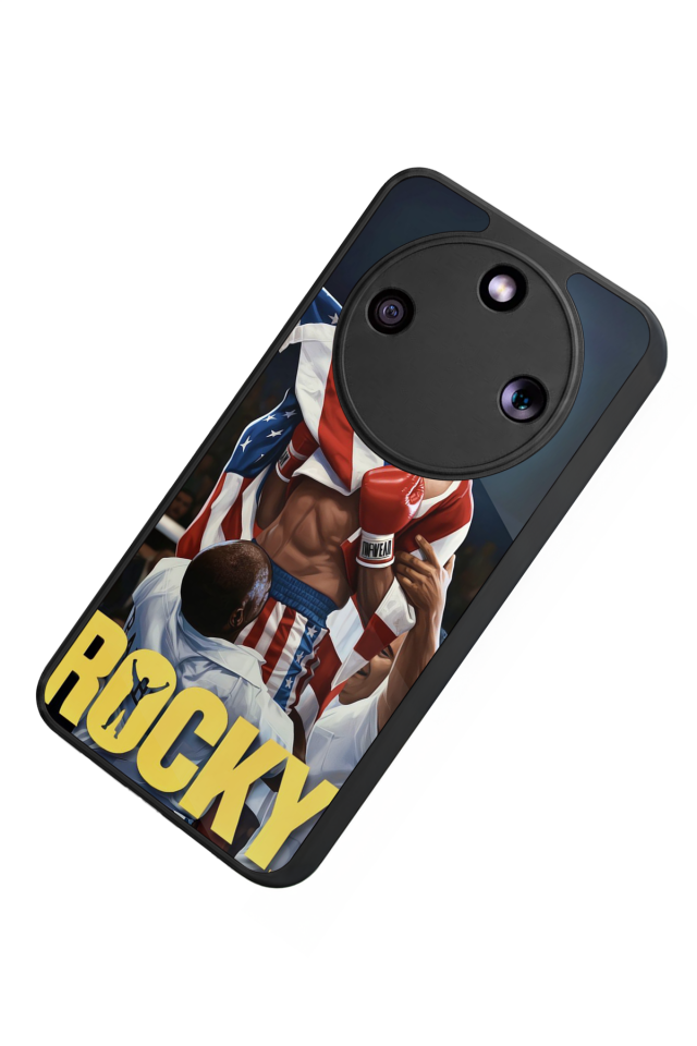 Honor Magic 8 Lite Uyumlu Rocky Tasarımlı Glossy Premium Kılıf
