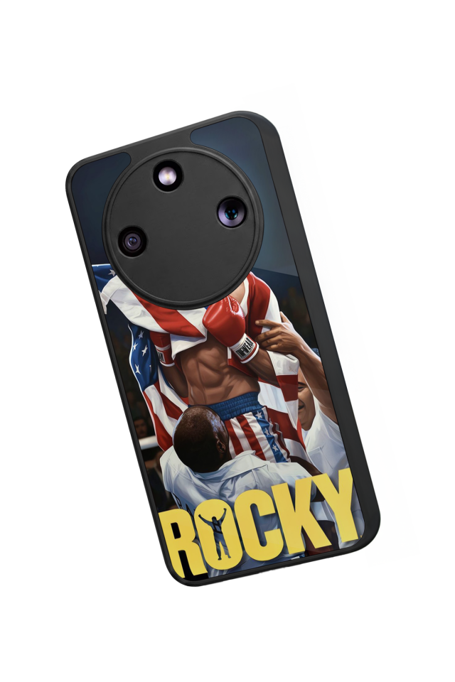 Honor Magic 8 Lite Uyumlu Rocky Tasarımlı Glossy Premium Kılıf